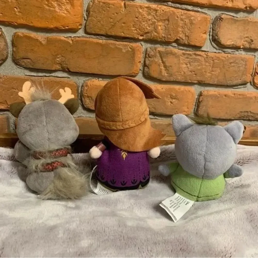 Disney Frozen 2 Plush‎ Set Anna Sven Troll Mini Stuffed Animals Toys